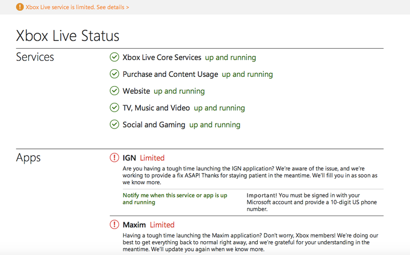 Illustration for article titled Day After Christmas Outage, Xbox Live Back, PSN Down For Maintenance